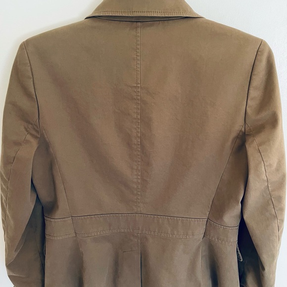 Talbots Jacket Size 8 Women Cotton Button Up Blazer Long Sleeve - Picture 2 of 10